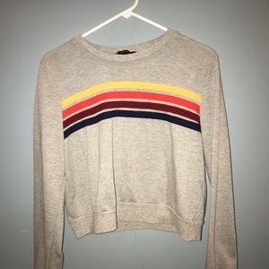 forever 21 rainbow shirt